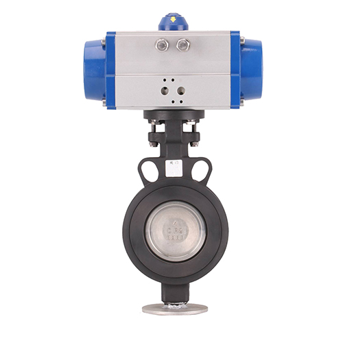 D672F-16C Pneumatic Cast Steel High Performance Butterfly Valve Technology Leading Development