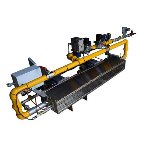 Production and supply of special assembled linear burner valve equipment for baking paint line