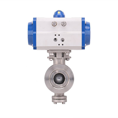 Pneumatic Wafer V Ball Valve Technology Leading Development and Valve Automatic Control