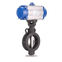 D672F-16C Pneumatic Cast Steel High Performance Butterfly Valve Technology Leading Development