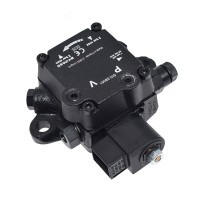 The combination of SUNTEC burner oil pump solenoid valve regulating pressure and pump body is compact and compact