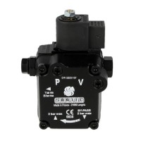 The combination of SUNTEC burner oil pump solenoid valve regulating pressure and pump body is compact and compact