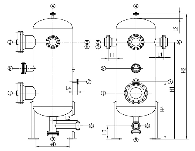 Cyclone separator-旋风分离器-1