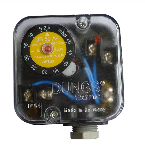 UB50A4 DUNGS UB..A4 gas air switch Burner Accessories Gas Pressure Switch