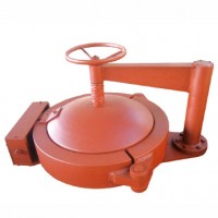 Quick opening blind plate for pressure vessel Gas pretreatment equipment