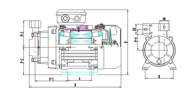 Methanol pump for methanol burner