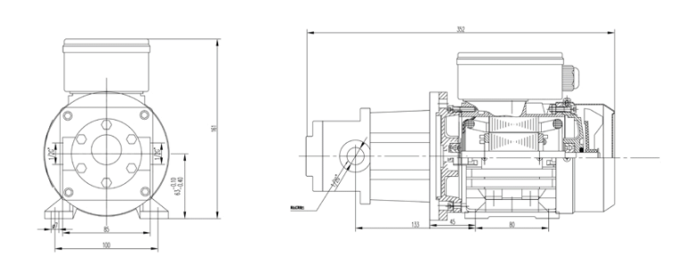 cooking oil pump